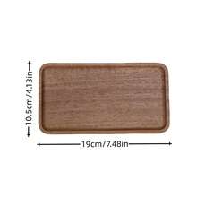 檀香木托盘，木质餐盘，甜点盘，小吃盘，茶盘，寿司盘，浅盘，早餐盘，适用于甜点，小吃，下午茶，杯垫，开胃菜，寿司，下午茶。毕业季，返校季，婚礼托盘，父亲节。适合全年使用的木质托盘。