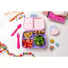 Ello 45.27oz Benni Polypropylene Food Storage Container - Pink - View 9