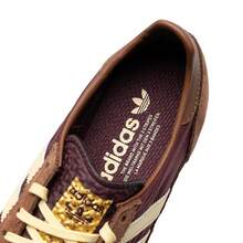 Adidas Originals 男女款低帮休闲运动鞋 SL 72 OG W，轻便日常旅行鞋，复古运动鞋 IE3425 - 棕/嫩黃 - 查看 8