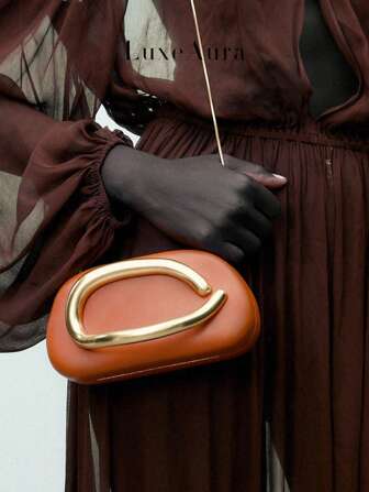 Unik fest- och bankettkuvertväska för kvinnor, vit brudklänning med aftonklänning, bröllop, formell ceremoni, axelväska med ormbenskedja, crossbody-väska i hårt läderfodral