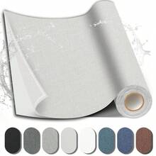 Shagoom Fabric Repair Patch, Large Self-Adhesive Tape For Furniture, Sofa, Car Interior, Shoes, Hand Bag, Clothing (Grey, 3.5X79 Inch) - Linen Beige - View 1