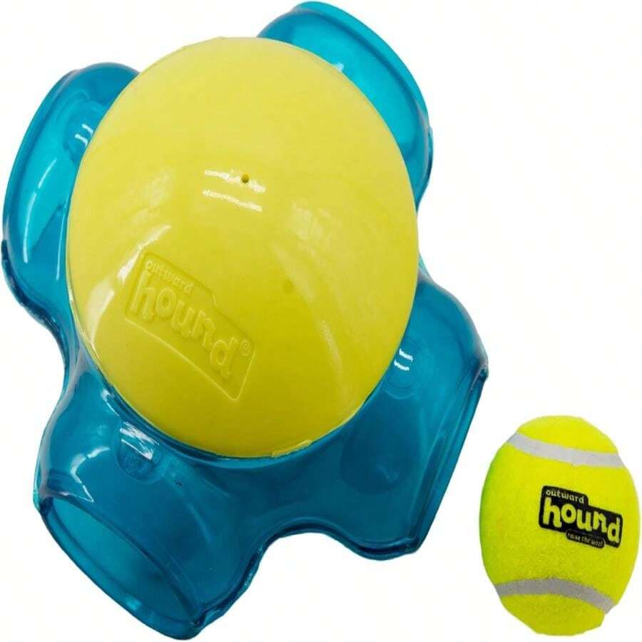 Outward Hound Squeaker Ballz Fetch Dog Toy, Medium - 4 Pack - Một kích thước - Xem 1