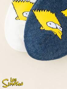 Disney Disney 1/4/8 Pairs Of Simpson Cartoon Socks For Men And Women, Are Comfortable And Breathable. With Fun Patterns As Embellishments, They Feature A Street Style. They Are Perfect For Daily Outings And Casual Outfits, Adding A Lively And Childlike Touch To Your Feet. It's Easy To Capture Your Unique And Fashionable Look, Making Them A Practical Gadget For Creating Looks.