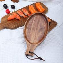 檀香木托盘，木质餐盘，甜点盘，小吃盘，茶盘，寿司盘，浅盘，早餐盘，适用于甜点，小吃，下午茶，杯垫，开胃菜，寿司，下午茶。毕业季，返校季，婚礼托盘，父亲节。适合全年使用的木质托盘。