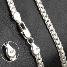 925 Silver Plated Necklace - Suitable For DIY Jewelry, Wedding, And Engagement, Perfect Gift - 銀色 - 查看 6
