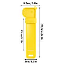 1pc Giraffe Shaped Cat Licking Spoon Food Squeezer, Single-Handed Pet Cat Snack Feeder, Yellow - Multicolor - View 11