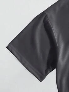 Camiseta de manga corta con cuello redondo, casual, con estampado de logo de texto mixto y camuflaje, adecuada para entusiastas de las motos y las carreras, camiseta casual de verano