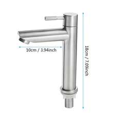 2Pcs Twin Taps Set Hot And Cold Pair Tap Traditional Bath Bathroom Basin Sink - Silver - View 5