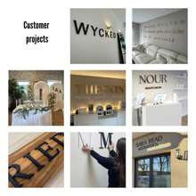 Customize 3D Letter Logo, Wedding Logo Letters, Acrylic 3D Letters For Wedding Logo DIY. 3D Wall Sign Company Logo Emblem Gold Acrylic Wall Decoration Wall Sticker Business, Acrylic Words, Acrylic Letters, Gold Letters, Logo Words, Commercial Logo, Plastic Letters, Commercial Letters, Wall Words.,Art Activities For Children,Home & Living,Haunt Your Home,Souvenirs