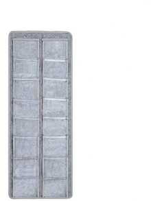 16 Fach Brillen Aufbewahrungsorganizer zum Aufhängen an der Wand, staubdicht, Brillenhalter mit Metallhaken und stabilem Seil, perfekt für Frauen Mode Accessoires Heim Organisation Präsentationslösung, praktisches Geschenk für Brillen, Sonnenbrillen, Sehhilfen Aufbewahrungslösung - Verschiedenfarbig - Übersicht 15
