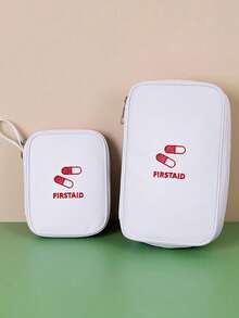 便携式药包，可爱迷你急救包，医疗应急收纳袋，适合居家、户外、露营、徒步旅行、野外生存旅行，多种颜色和尺寸可选，返校旅行必备 - 彩色 - 查看 8