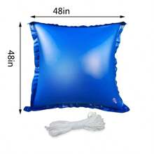 Inflatable Swimming Pool Thick Frost Protection Cover, Floating Cushion Air Mat Pillow, Swimming Pool Anti-Dust Protective Pillow