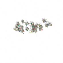 1/20pcs/Set Random Color & Style Stainless Steel Tooth Decorations, Suitable For Men & Women Everyday Wear, Exquisite Gifts - Multicolor - View 3