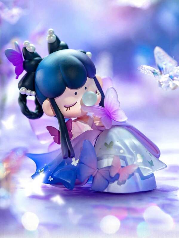 1 Stück oder mehrere Stück zufälliger Anime-Figur im Stil des chinesischen Tierkreiszeichens, aus PVC-Material, süße Tischdekor-Kombination aus chinesischem Tierkreiszeichen und Modellfiguren, perfektes Sammlerstück als Geschenk für die Familie, beliebt wegen des einzigartigen Designs