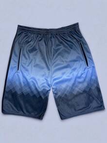 KIT 4 Chimpa Bermuda Shorts With Zipper Flannel Fitness For Men - 彩色 - 查看 2