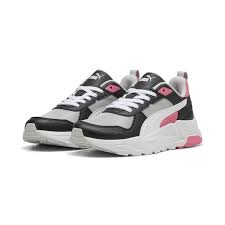 Puma Puma Trinity 2 scarpe grigio nero tela scarpe da corsa palestra