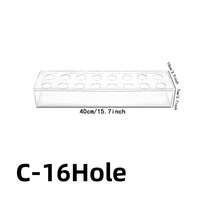 Clear Acrylic Flower Vase Rectangular Floral Centerpiece For Dining Table Modern Flower Arrangement For Home Decor Or Weddings Beauty Flier Rectangular Floral Centerpiece For Dining Table Modern Flower Holder Box Clear Vases For Home Decor Wedding(Flowers Not Included) Room Decor Glass Vase