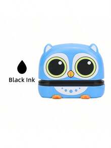 1 Stück schwarze süße Cartoon-Namens-Stempel aus wasserfestem Kunststoff für Kleidung, personalisiert für Studenten und Geschäftsnutzung, individueller Namens-Stempel für Kleidung, handschriftliche Unterschrift-Stempel, Siegel, kompakt, bügelfrei, individuell, einzigartiges ideales Geschenk für sie, Schüler, Arbeiter zu Jahrestagen, Geburtstagen, Zuhause, Schule, Urlaubsstimmung, Schüler der Sekundarstufe I und II, Studenten, Erstsemester, Zweitsemester