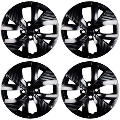 GRID CALOTAS Jogo de Calota Aro 15" cor Preto Brilhante para Polo Track 2021 a 2024 Grid - 148CP-POB-E