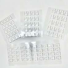 10pcs Sonny Angels Figurine Accessories, Transparent Double-Sided Adhesive Tapes, Suitable For Blind Box Toys, Collectible Figurines, Home Essentials, Can Be Attached And Removed Without Leaving Marks