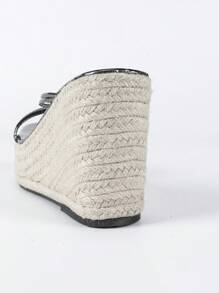 Women Fashion Sandals Minimalist Wedge Heel Summer Slippers