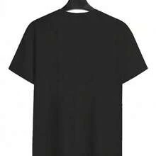 Fashion-Gretsch Electric Guitar Instrument Peripheral T-Shirt Short Sleeve Cotton Rock Band Lead Singer Practice Costume Casual T-Shirt - Black - View 2