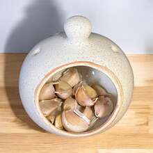 Round Ceramic Kitchen Dish - Rustic - View 8