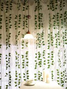 24/12/6pcs Of Artificial Vines With A Length Of 84.7 Inches, Suitable For Bedroom Decoration. Simulated Ivy Vines Can Be Used For Room And Wedding Decorations. Simulated Vines With Simulated Leaves, Artificial Ivy Garlands, And Hanging Vines Can Be Used For Indoor And Outdoor Wall Decorations, Outdoor Decorations, Garden Decorations, Dining Table Decorations, Bedroom Decorations, And Room Decorations.