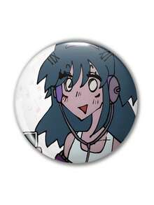 Stylish Graphic Pattern Badge Brooch, Women Lapel Pin, Bag Pendant Accessories, Fun Gift For Friends, Family, Teachers, And Students - Multicolor - View 8