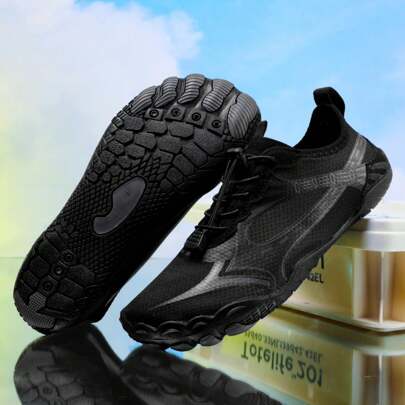 2025 أحذية شاطئ جديدة مقاس كبير للرجال والنساء، أحذية سباحة للبحر، صنادل نسائية جافة بسرعة للخارج، أحذية مقاومة للانزلاق للسير في المياه