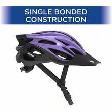 Casco de bicicleta Zefal Flight 24 Lila para jóvenes (Edades 8+, 24 ventilaciones, visera, unisex) - 1 - Ver 3