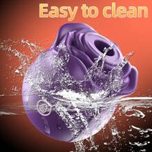 1pc Sex Toys Vibrator For Women Rose Sucking Vibrator Clitoral Nipple Stimulator With Suctions,G-Spot Dildo Vibrators Rose Sucker,Personal Massager For Women Female Couples Adult Sex Toy Games,Anal Sex Toy Clitoral Nipple Licker For Woman Man Couples