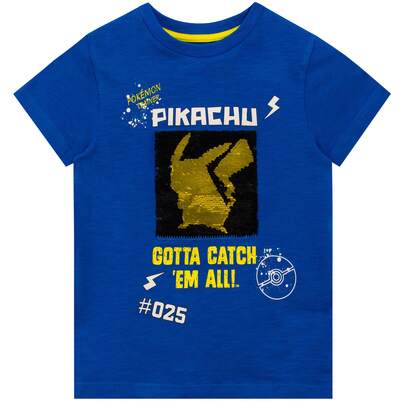 pokemon Pokémon Tshirt | Pikachu Boys Tshirt | Boys' T-Shirts | Kids Tops | Official Merchandise | Fast UK Delivery Shipping | Trusted UK Seller | Great Gift For Kids | Perfect For Book Day, Halloween, Birthdays And Christmas