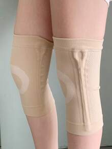 Mangas para rodillas ligeras, rodilleras deportivas finas para salas con aire acondicionado, soporte cálido, compresión antideslizante, para correr y bádminton para hombres y mujeres - Multicolor - Ver 4