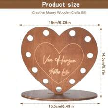 Holz Braut und Bräutigam Hochzeits-Feiergeschenk & Geburtstagsgeldgeschenk