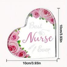 1 pieza, Eternal Gift Souvenir - Acrílico hecho regalos para ella y él, regalos especiales para los mejores amigos, adornos decorativos, navidad souvenirs Christmas, regalo navideño decorativo para ella y él, adorno navideño especial - 1 - Ver 5
