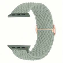 Bande de montre compatible avec boucle solo élastique tressée 38 mm 40 mm 41 mm 42 mm 44 mm 45 mm 46 mm 49 mm pour femmes et hommes, bracelet en nylon élastique Starlight compatible avec Ultra 2 Série 10 9 8 7 6 SE 5 4 3 2 1 comme cadeau pour les étudiants retournant à l'école