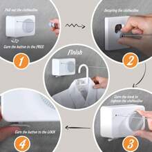 1pc Retractable Laundry Drying Rope, Invisible Clothesline Dryer Rack
