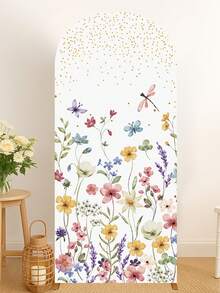 1 件 80*180 厘米主题派对拱门背景支架罩、赛车主题生日拱门布罩、派对背景装饰、婚礼拱门布面板、游戏派对用品、蝴蝶装饰、粉色蝴蝶结装饰、适用于生日婚礼迎婴派对性别揭示装饰、节日礼物返校用品、可水洗、可重复使用（不包括拱门支架） - 彩色 - 查看 7