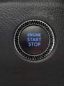 1 pieza Aro decorativo para fuego, diseño multiusos simple y práctico - Negro - Ver 4