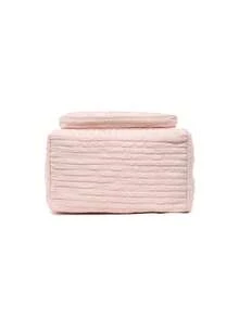 1 件多功能妈咪包，ins 风格轻便手提包/单肩包/斜挎包，大容量刺绣保温妈咪包 - 粉色 - 查看 5