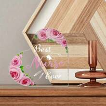 1 pieza, Eternal Gift Souvenir - Acrílico hecho regalos para ella y él, regalos especiales para los mejores amigos, adornos decorativos, navidad souvenirs Christmas, regalo navideño decorativo para ella y él, adorno navideño especial - 1 - Ver 2