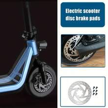 140mm 刹车盘适用于 Ninebot F20 F30 F40、KUGOO M4、电动滑板车、1 个刹车盘 + 6 个螺丝、140mm 盘式制动器、不锈钢盘