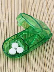 1 件紧凑型便携式药丸收纳盒，带隔板 - 防水、多用途矩形塑料药丸盒，适用于维生素和药物，适合家庭和旅行使用，钱包大小 - 彩色 - 查看 10