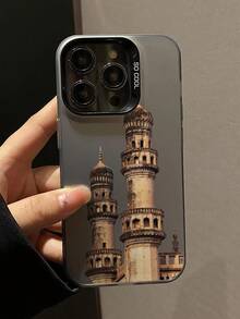 1 件磨砂柔软触感防震相机保护手机壳，适用于 11、12、13、14、15、16 Pro Max、X、XS、XR、16e、15 Plus，也兼容三星 Galaxy A03、Galaxy、OPPO、Realme、Vivo、Redmi、Infinix、Honor X50i - 灰色 - 查看 6