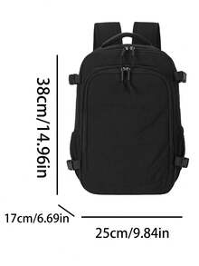Mochila de gran capacidad para mujer para el ocio, viajes ligeros, viajes de negocios, equipaje, bolsas escolares, viajes cortos y desplazamientos - Multicolor - Ver 11