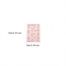 have a good day 1 opakowanie 50 arkuszy Materiał tła w stylu vintage Kwiat Papier ręcznie robiony Ręczne konto Kreatywność DIY Kolaż Karta Estetyka Dziennik śmieci Projekt Papier Sztuka Scrapbooking Artykuły biurowe i szkolne, Artykuły szkolne, Powrót do szkoły