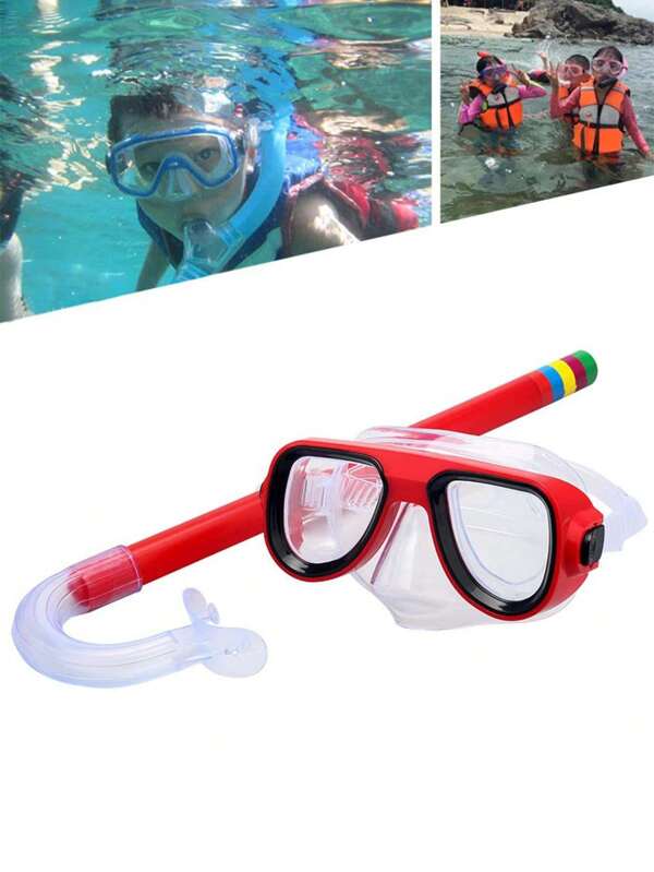 SHENYU Snorkel Mask And Breathing Tube Set For Swimming And Water Sports