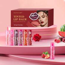 MISS FACTORX 30pcs Lip Gloss Gift Set, Moisturizing Glossy, Moisturizing Balm, Sheer Tint, Shimmery And Luminous Finish, Makeup For Women, Luxury Gift Set, Great For Thanksgiving