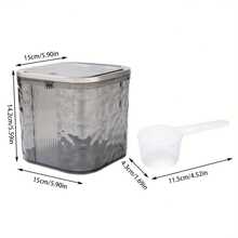 Hộp đựng viên giặt có nắp để sắp xếp và lưu trữ phòng giặt, hộp đựng viên giặt máy rửa chén, hộp đựng viên giặt, hộp đựng viên giặt kín và tự động bật lên - Nhiều màu - Xem 6